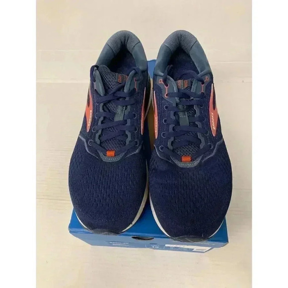 .1477 Brooks Mens Dark Blue/Red, Med/Width, Running Shoes-US 12 Mens - Picture 3 of 6